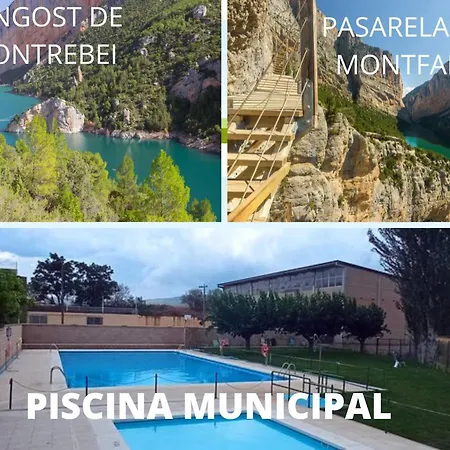 Loft Apartamento La Cova - Casa Notari - Zona Montrebei * Tolva